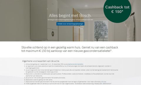 Bosch oude verwarmingsketel