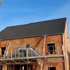 Zinken dakgoot nieuwbouw