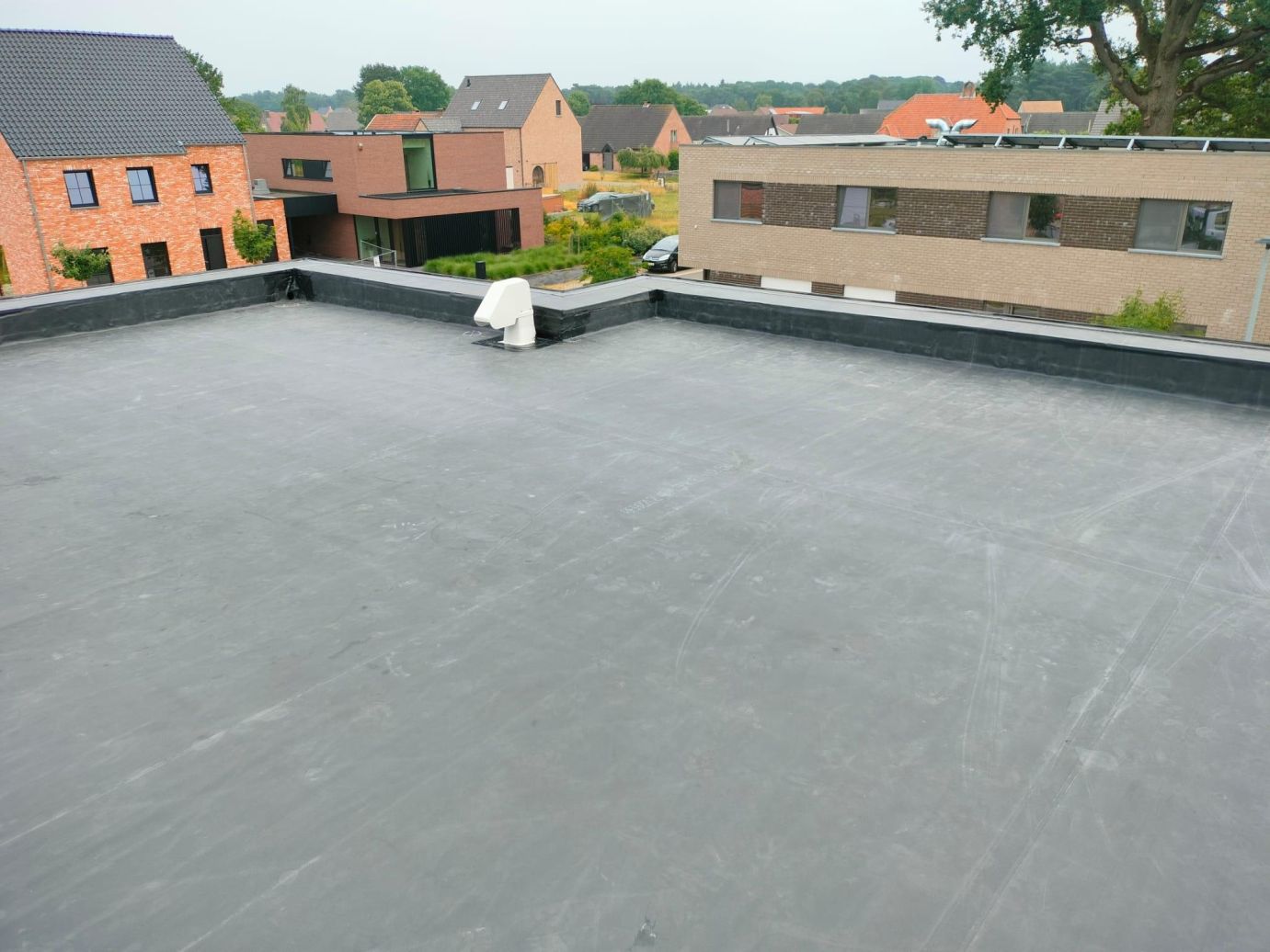 EPDM dak nieuwbouw | Coolen Installatietechniek Arendonk